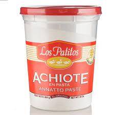 Distribuidora de productos para restaurante marca Los patitos, Achiote