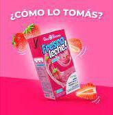 Distribuidora de productos para restaurante marca Dos pinos, fresco leche fresa