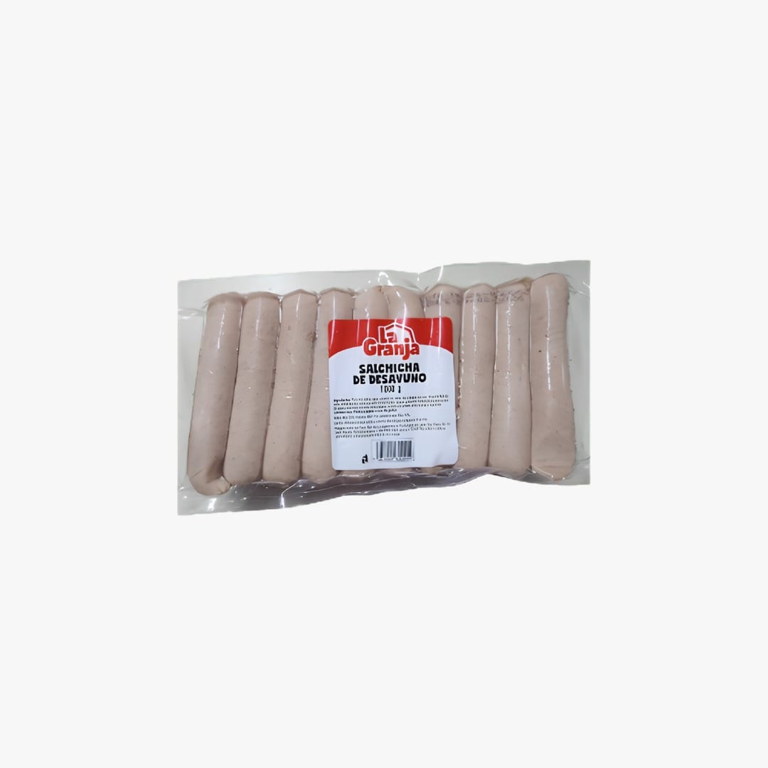 EMBUTIDO SALCHICHA PARA DESAYUNO 1 KILO LA GRANJA