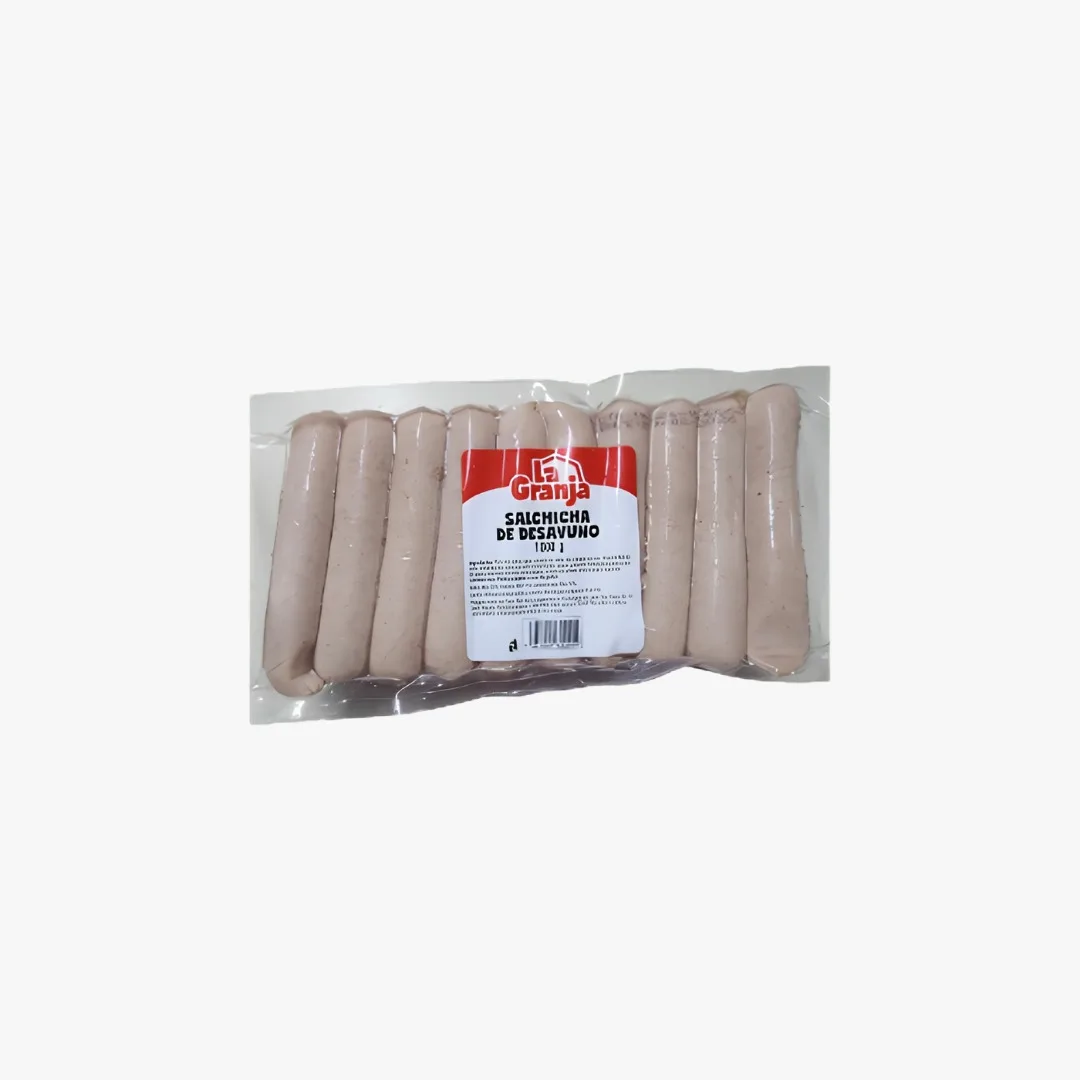 EMBUTIDO SALCHICHA PARA DESAYUNO 1 KILO LA GRANJA