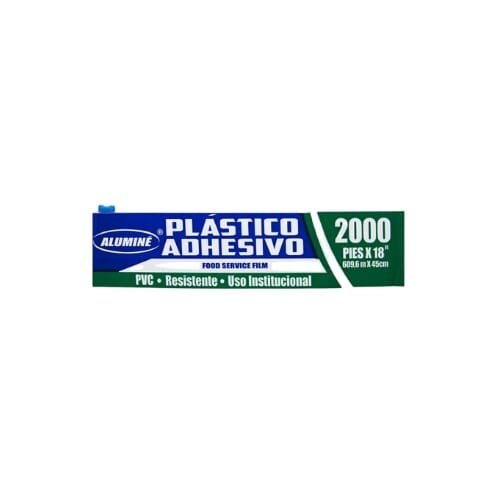 PLASTICO ADHESIVO ALUMINE 18X2000 UNID